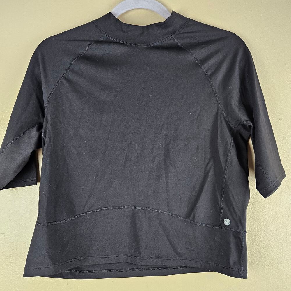 Calia Carrie Underwood Short Sleeve Atheltic Black Shirt Size XL
